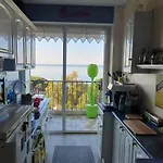 Appartement Vue Mer Panoramique, Plage 150 M, Terrasse, Parking Prive, Clim