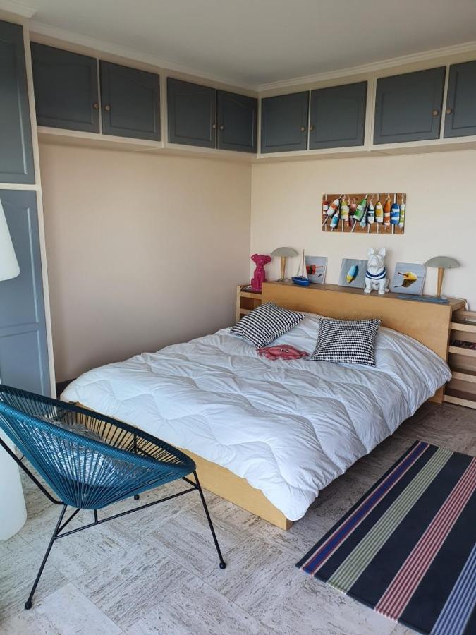 Appartement Vue Mer Panoramique, Plage 150 M, Terrasse, Parking Prive, Clim